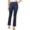 imageWallFlower Womens Legendary Slim Bootcut MidRise Belted Insta Stretch Juniors Jeans Standard and PlusVici