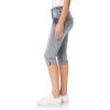 imageWallFlower Womens Luscious Curvy 17quot Capri MidRise Insta Stretch Juniors Standard and PlusCamille