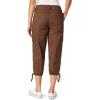 imageWallFlower Womens Luscious Curvy 22quot Straight Cargo Twill Crop Mid Rise Insta Stretch JuniorsCarafe