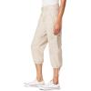 imageWallFlower Womens Luscious Curvy 22quot Straight Cargo Twill Crop Mid Rise Insta Stretch JuniorsPeyote