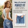 imageWallFlower Womens Luscious Curvy 235quot Crop MidRise Bling Insta Stretch Juniors Standard and PlusTrixie