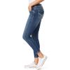 imageWallFlower Womens Luscious Curvy 27quot Ankle MidRise Insta Stretch Juniors Jeans Sizes 0 to 24Christie
