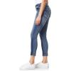 imageWallFlower Womens Luscious Curvy Ankle MidRise Insta Stretch Juniors Jeans Standard and PlusJenna