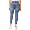 imageWallFlower Womens Luscious Curvy Ankle MidRise Insta Stretch Juniors Jeans Standard and PlusJenna