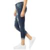 imageWallFlower Womens Luscious Curvy Ankle MidRise Insta Stretch Juniors Jeans Standard and PlusShawna