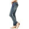 imageWallFlower Womens Luscious Curvy Belted Bootcut MidRise Insta Stretch Juniors JeansBasil