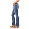 imageWallFlower Womens Luscious Curvy Bootcut MidRise Bling Insta Stretch Juniors Jeans Standard and PlusDenver