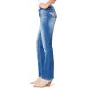 imageWallFlower Womens Luscious Curvy Bootcut MidRise Bling Insta Stretch Juniors Jeans Standard and PlusMirabelle