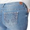 imageWallFlower Womens Luscious Curvy Bootcut MidRise Bling Insta Stretch Juniors Jeans Standard and PlusRyan