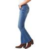 imageWallFlower Womens Luscious Curvy Bootcut MidRise Insta Stretch Juniors Jeans Standard and PlusBella