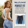 imageWallFlower Womens Luscious Curvy Bootcut MidRise Insta Stretch Juniors Jeans Standard and PlusBetsy Legacy