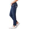 imageWallFlower Womens Luscious Curvy Straight 29quot MidRise Insta Stretch Juniors JeansAlani