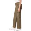 imageWallFlower Womens Luscious Curvy Twill Relaxed Cargo Straight Mid Rise Insta Stretch Juniors PantsSea Turtle
