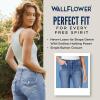 imageWallFlower Womens Mom Curvy Ankle Denim HighRise Insta Stretch Juniors JeansMirabelle