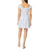 imageWallFlower Womens Nikki Rayon Challis Prairie Mini DressBlue Floral