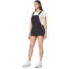 imageWallFlower Womens Shortalls Juniors Standard and PlusLt Carbon Carpenter