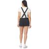 imageWallFlower Womens Shortalls Juniors Standard and PlusLt Carbon Carpenter
