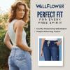 imageWallFlower Womens Tomboy Jogger Denim MidRise Insta Stretch Juniors JeansVeronica