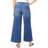 imageWallFlower Womens Tomboy Relaxed 29quot Palazzo Denim MidRise Insta Dreamy Juniors JeansBella
