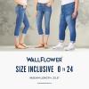 imageWallFlower Womens Ultra Crop MidRise Insta Soft Juniors Standard and PlusHolly