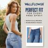 imageWallFlower Womens Ultra Slim Bootcut MidRise Insta Soft Juniors JeansHayden