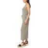 imageWallFlower womens Becca Yummy Rib Retro Crop JumpsuitVetiver