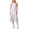 imageWallFlower Womens Adele Rayon Tiered Maxi DressSnow White
