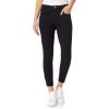 imageWallFlower Womens Fearless Curvy Ankle Denim Super HighRise Insta Vintage Juniors JeansCoalBlack
