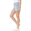 imageWallFlower Womens Fearless Curvy Denim Fashion Shorts HighRise Insta Vintage JuniorsGardenia