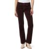 imageWallFlower Womens Feisty Curvy Low Rise Slim Flare Corduroy Juniors PantsChestnut