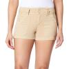 imageWallFlower Womens Feisty Curvy Twill Shorts 3quot LowRise Insta Stretch JuniorsPale Khaki