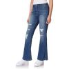 imageWallFlower Womens Flirty Curvy Super Flare High Rise Insta Stretch Juniors JeansParadise