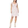 imageWallFlower Womens Juliet Puff Sleeve Prarie Mini DressJet Stream