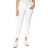 imageWallFlower Womens Luscious Curvy 27quot Ankle MidRise Insta Stretch Juniors Jeans Sizes 0 to 24White