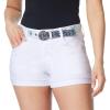 White Belted Short