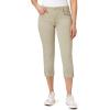 imageWallFlower Womens Luscious Curvy Twill 235 Crop MidRise Juniors Available in PlusSoft Olive