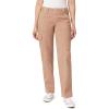 imageWallFlower Womens Luscious Curvy Twill Relaxed Cargo Straight Mid Rise Insta Stretch Juniors PantsTigers Eye