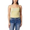 imageWallFlower Womens Skye Yummy Rib Cami Tank TopWillow