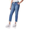 imageWallFlower Womens Tomboy Jogger Denim MidRise Insta Stretch Juniors JeansVeronica