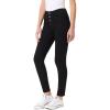 imageWallFlower womens Flirty Curvy Skinny High Rise Insta Stretch Juniors Jeans Standard and PlusCarbon