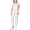 imageWallFlower womens Wallflower French Terry Jogger OverallsWhite