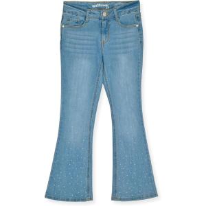 imageWallFlower Girls Jeans for Kids  5 Pocket Denim Pants for GirlsDenim Rhinestone Flare