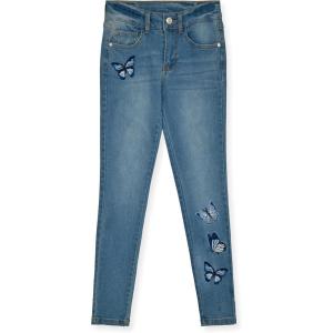 imageWallFlower Girls Jeans for Kids  5 Pocket Denim Pants for GirlsFlower Flare