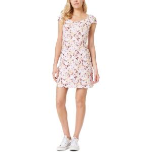 imageWallFlower Womens Emily Cap Sleeve Mini DressMauve