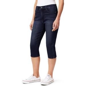 imageWallFlower Womens Fearless Curvy 175quot Capri Super HighRise Insta Vintage Juniors JeansEvan