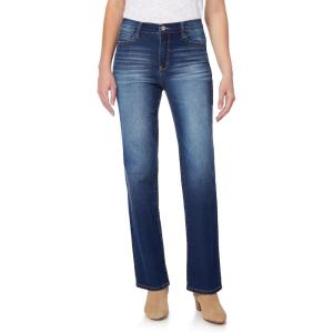 imageWallFlower Womens Fearless Curvy 70s Bootcut Denim Super HighRise Insta Vintage Juniors JeansLinden