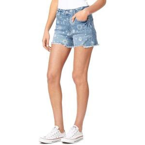 imageWallFlower Womens Fearless Curvy Denim Fashion Shorts HighRise Insta Vintage JuniorsMyra