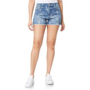 imageWallFlower Womens Fearless Curvy Denim Fashion Shorts HighRise Insta Vintage JuniorsTanya