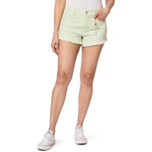 imageWallFlower Womens Fearless Curvy Denim Shorts HighRise Insta Vintage Juniors Standard and PlusDewkist Twill