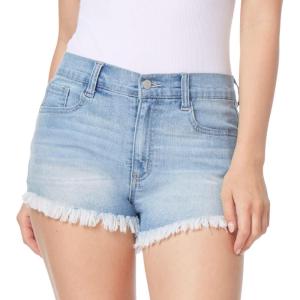imageWallFlower Womens Fearless Curvy Denim Shorts HighRise Insta Vintage Juniors Standard and PlusUnion